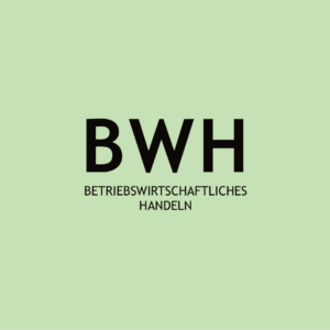 BWH - Betriebswirtschaftliches Handeln - Produktbild