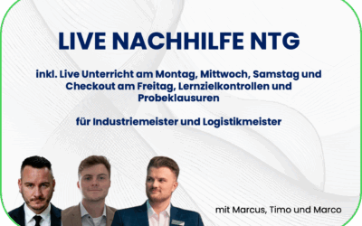 NTG Kurs – Live inkl. Lernplattform