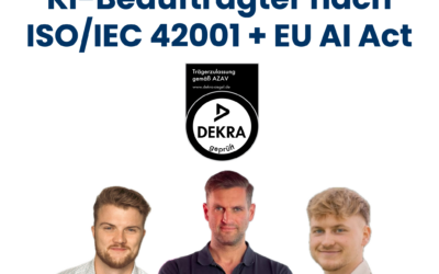 KI-Beauftragter nach ISO/IEC 42001 + EU AI Act